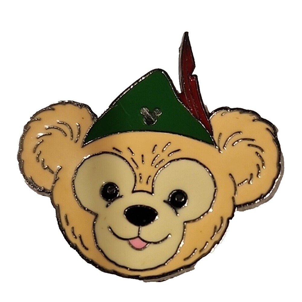 Disney Pin Duffy Bears Hats Peter Pan Hidden Mickey 2013 Trading Trader 94937